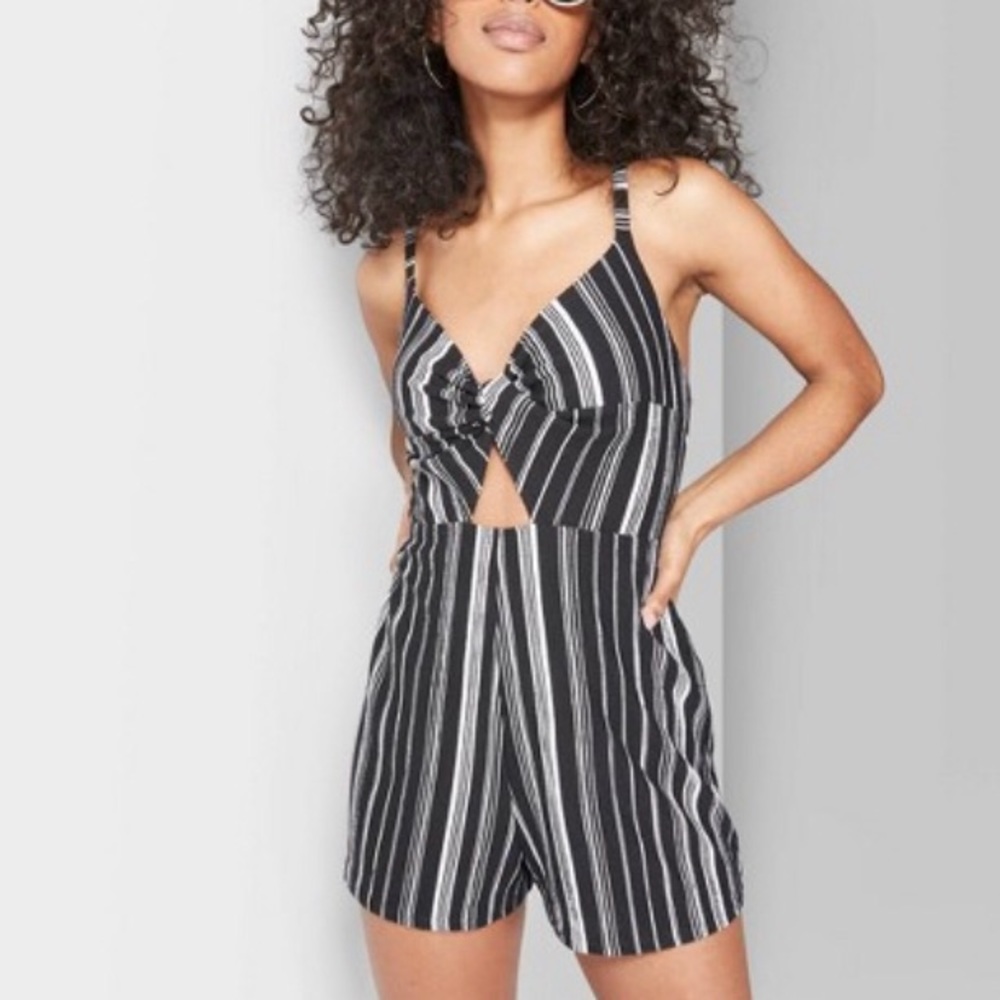 Striped Romper